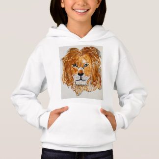 Brave lion kinder hoodie