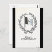 Brave Little Belgium Briefkaart (Voorkant / Achterkant)