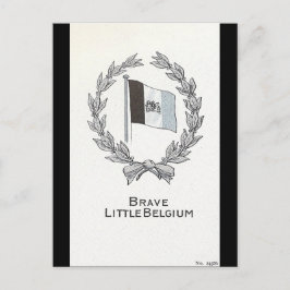 Brave Little Belgium Briefkaart