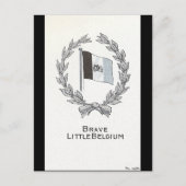 Brave Little Belgium Briefkaart (Voorkant)