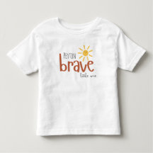 Brave little one Peuter T-Shirt schattige zomerzon