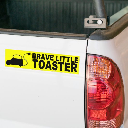 Brave Little Toaster Bumpersticker (Op Truck)