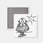 Brave Magneet (Voorkant / Achterkant)