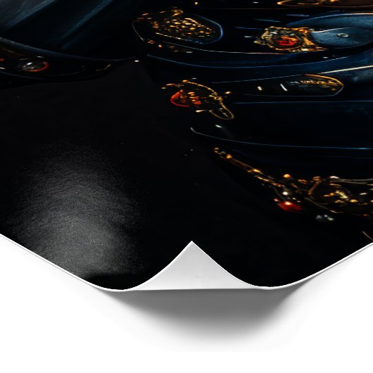 Brave Medieval Knight Perfect Poster (Hoek)