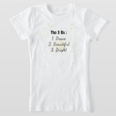 Brave Mooie BrighT-Shirt T-shirt (Laagn)