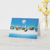 Brave New World Birthday Wenskaart Kaart (Gele Bloem)