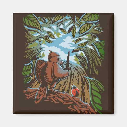 Brave New World Magneet (Voorkant)