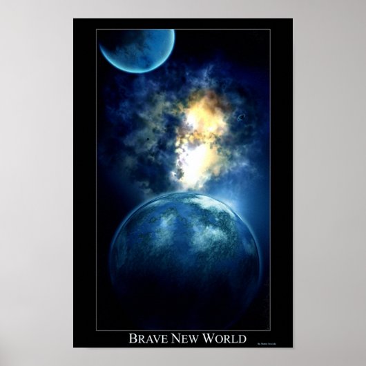 Brave New World Poster (Voorkant)