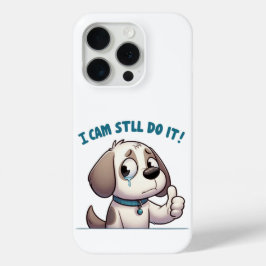 Brave Pup iPhone 15 Pro Case