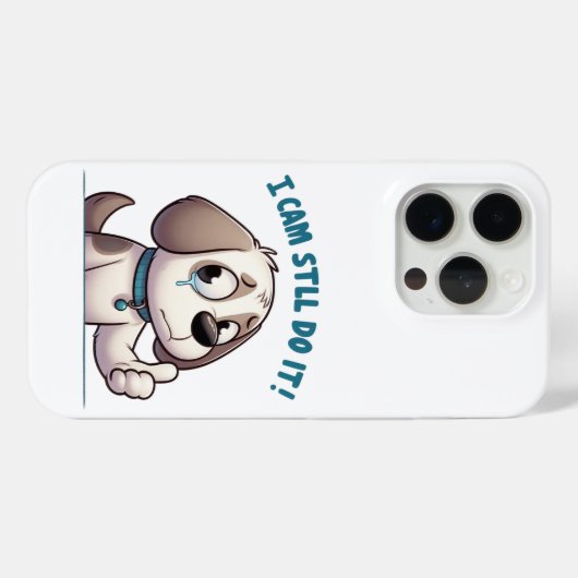 Brave Pup Case-Mate iPhone Case (Achterkant (horizontaal))