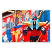 Brave Raideen Shogun Warriors Graffiti Foto Afdruk (Voorkant)