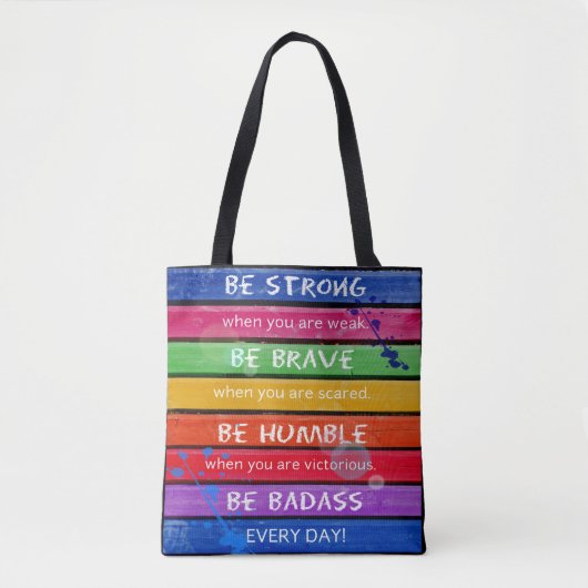 BRAVE. Rainbow - handtas (Voorkant)
