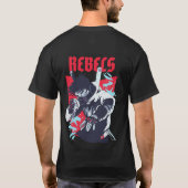 Brave rebellen t-shirt (Achterkant)