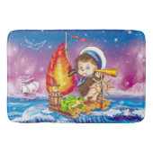 Brave sailor badmat (Voorkant)