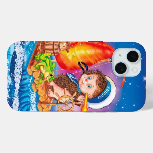 Brave sailor Case-Mate iPhone case (Achterkant (horizontaal))