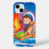 Brave sailor Case-Mate iPhone case (Achterkant)