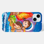 Brave sailor Case-Mate iPhone case (Achterkant (horizontaal))