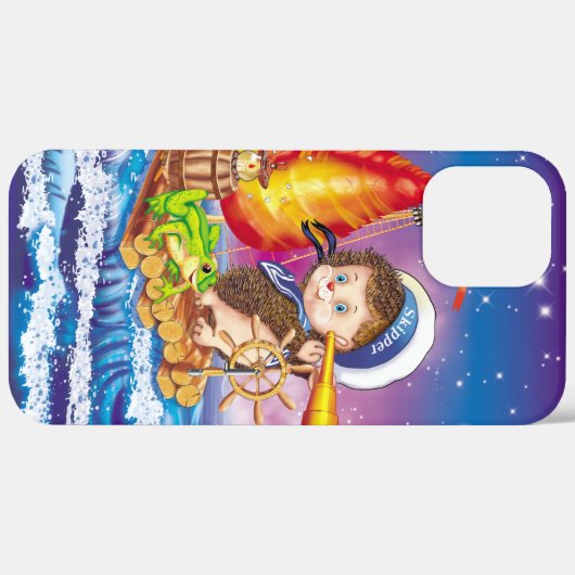 Brave sailor Case-Mate iPhone case (Achterkant (horizontaal))
