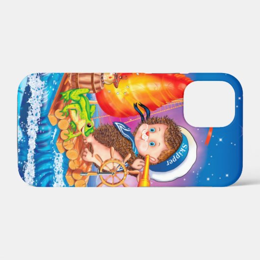 Brave sailor Case-Mate iPhone case (Achterkant (horizontaal))