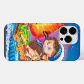 Brave sailor iPhone hoesje (Achterkant horizontaal)