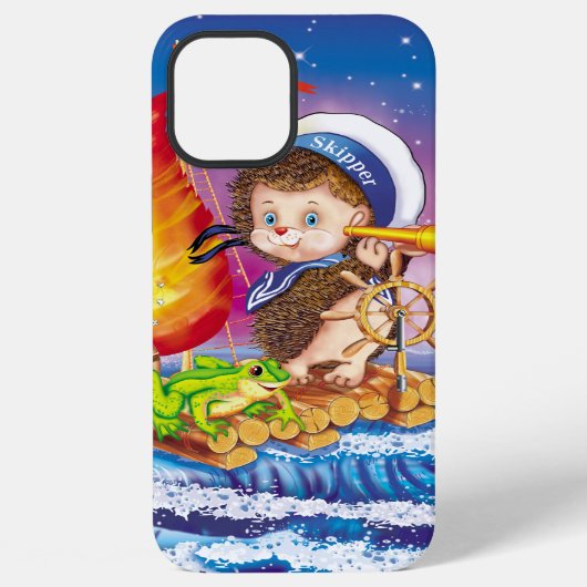 Brave sailor iPhone hoesje (Achterkant)