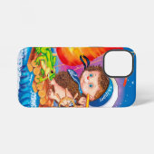 Brave sailor iPhone hoesje (Achterkant horizontaal)