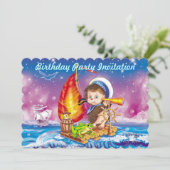 Brave sailor kaart (Staand voorkant)