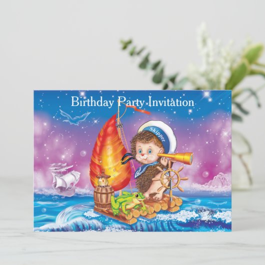 Brave sailor kaart (Staand voorkant)