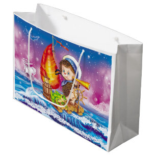 Brave sailor large cadeautasje