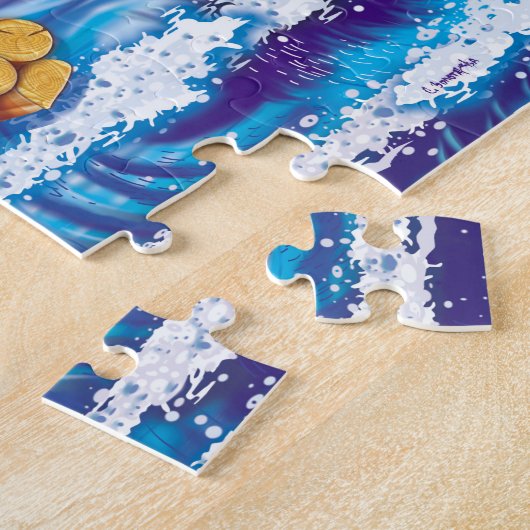 Brave sailor legpuzzel (Zijkant)