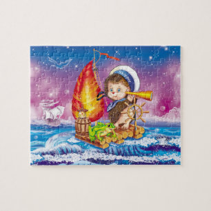 Brave sailor legpuzzel
