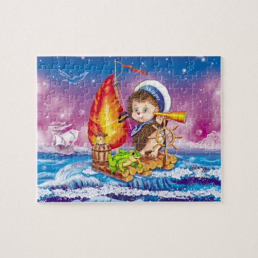 Brave sailor legpuzzel (Horizontaal)