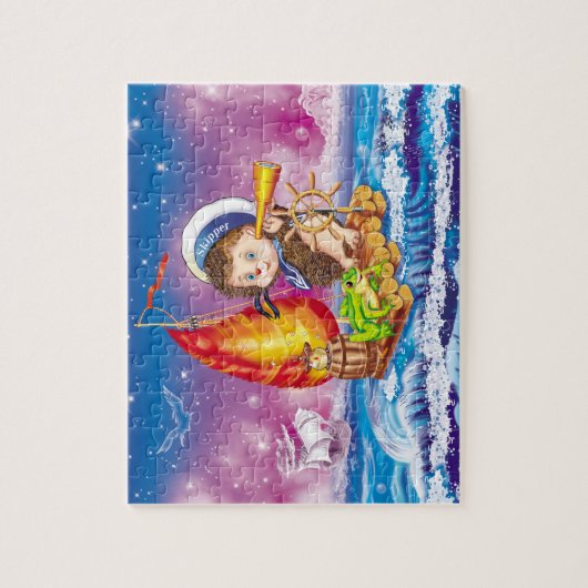 Brave sailor legpuzzel (Verticaal)