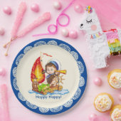 Brave sailor papieren bordje (Feest)