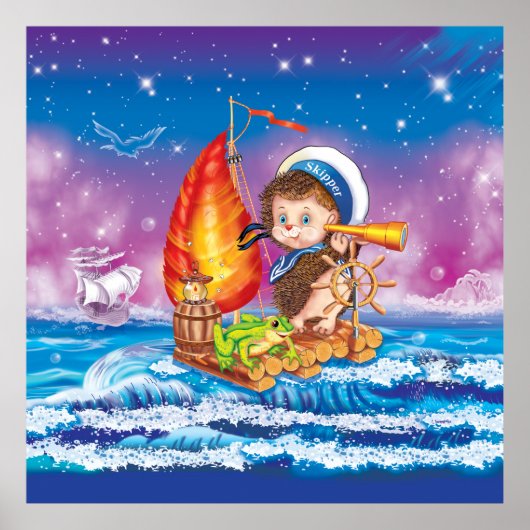 Brave sailor poster (Voorkant)