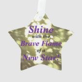 Brave Star Ornament (achterkant)