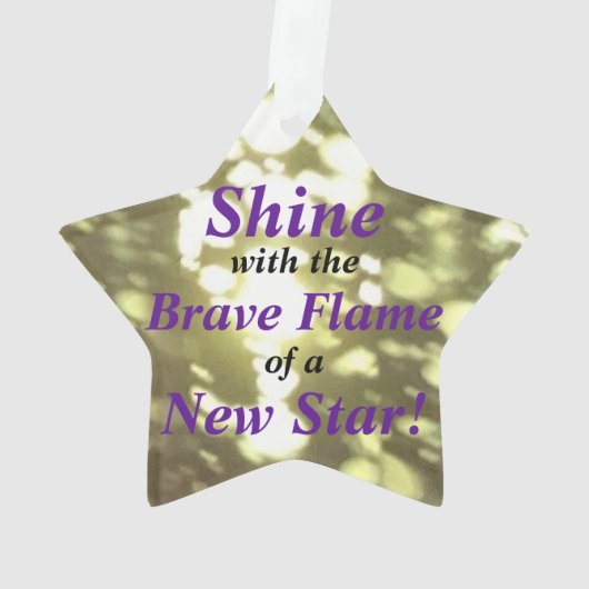 Brave Star Ornament (achterkant)