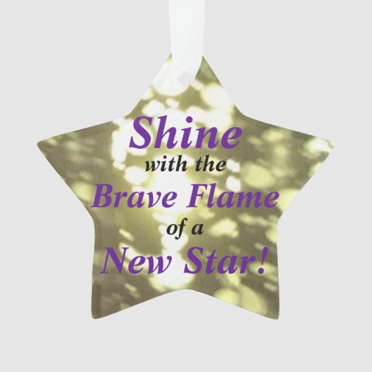 Brave Star Ornament (voorkant)