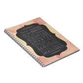 Brave, Sterk, Slim en Schitterend Notitieboek (Rechterzijde)