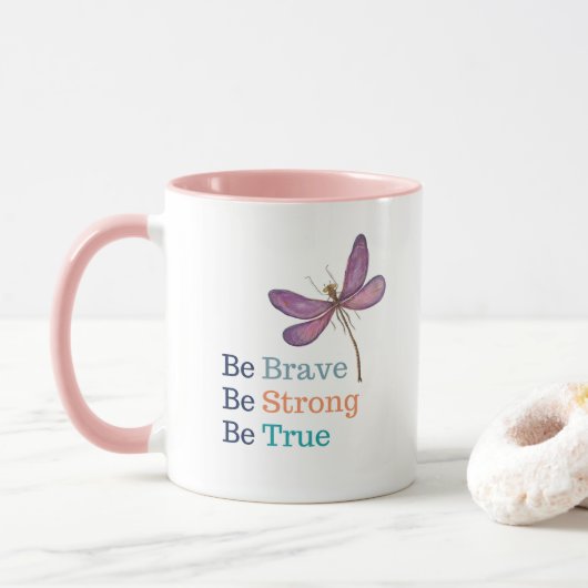 Brave Sterke True Dragonfly Mok (Met donut)