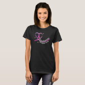 Brave Sterke Veerkrachtige Fibromyalgie Warrior Aw T-shirt (Voorkant volledig)