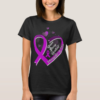 Brave Sterke Veerkrachtige Fibromyalgie Warrior Aw T-shirt
