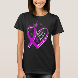 Brave Sterke Veerkrachtige Fibromyalgie Warrior Aw T-shirt