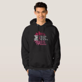 Brave Strong Grateful Breast Cancer Awareness Hoodie (Voorkant volledig)
