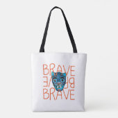 Brave Tiger Tas (Achterkant)
