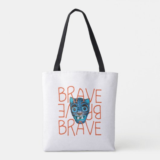 Brave Tiger Tas (Achterkant)