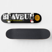 BRAVE UP Skateboard (Horizontaal)