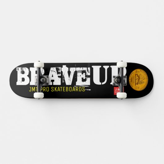 BRAVE UP Skateboard (Horizontaal)
