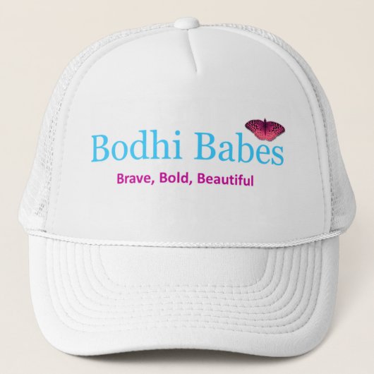 Brave. Vet. Mooi. Bodhi Babes Trucker Hat Trucker Pet (Voorkant)