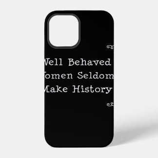 Brave vrouwen maken geschiedenis iPhone 12 hoesje